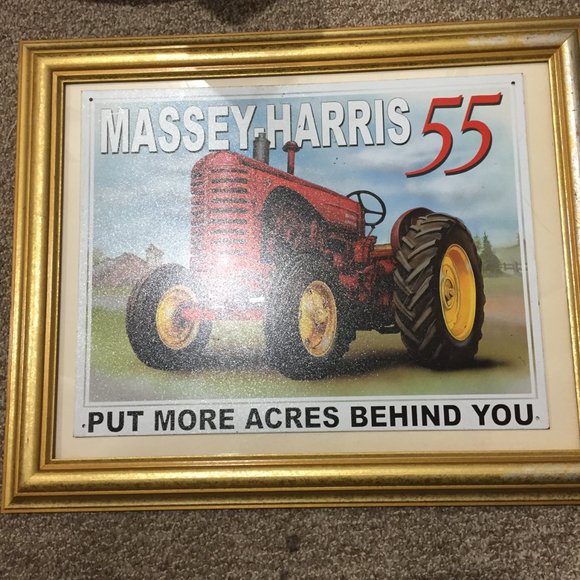 VINTAGE CUSTOM TIN WALL ART - Picture 3 of 4